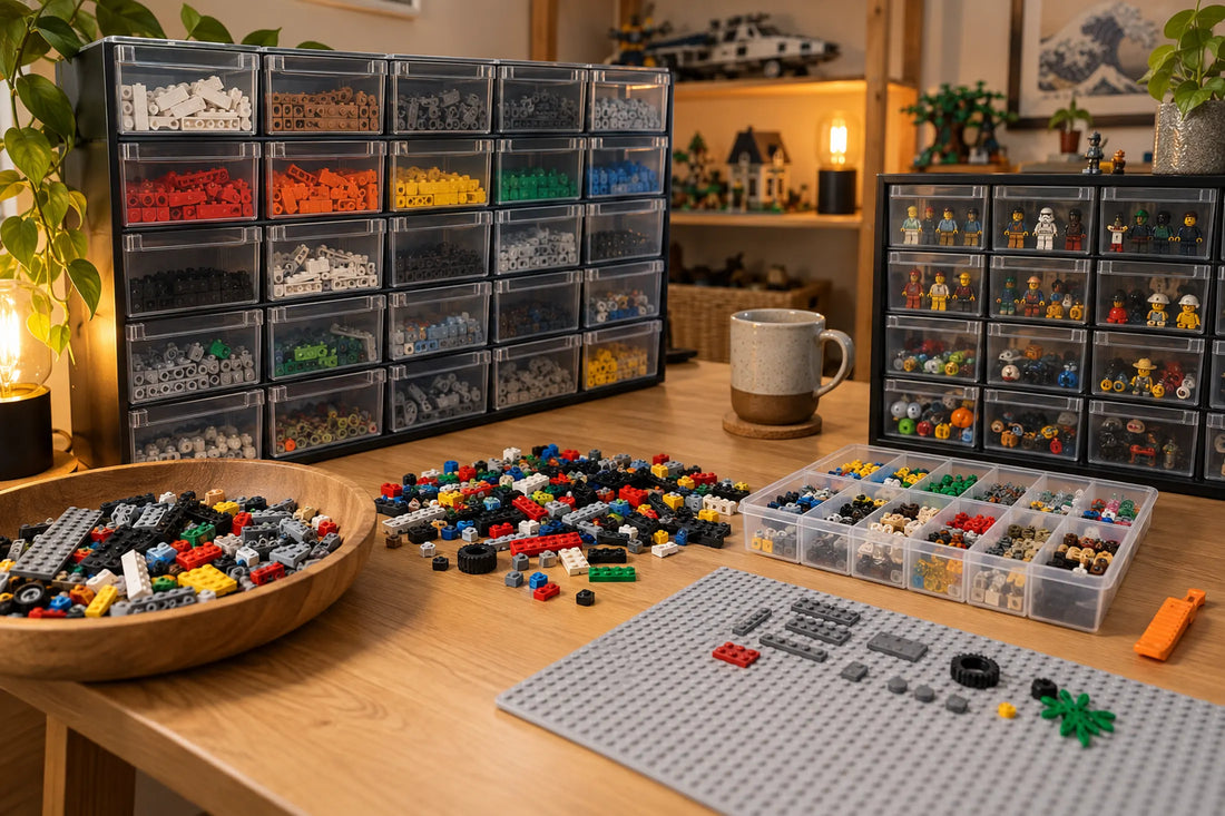 LEGO® sorteren en opbergen: het complete systeem voor kleine en grote collecties