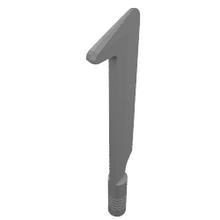 Part 10050 - Minifigure, Weapon Sword, Uruk-hai - De BrickPlaats