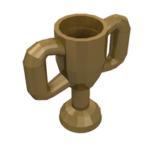 Part 10172 - Minifigure, Utensil Trophy Cup Small - De BrickPlaats
