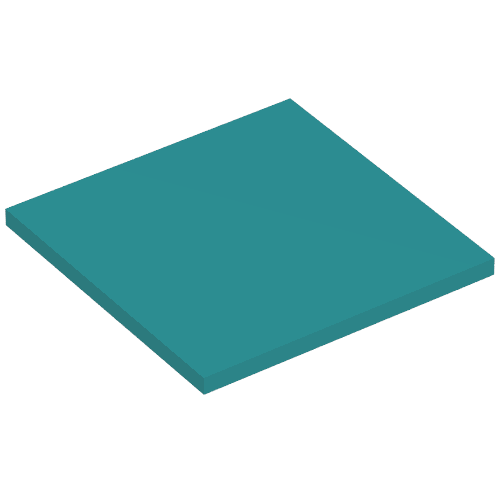 Part 10202 - Tile 6 x 6 with Bottom Tubes - De BrickPlaats