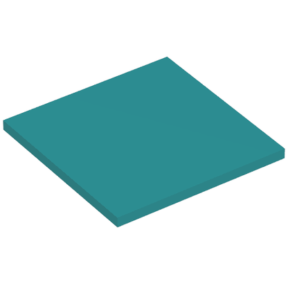 Part 10202 - Tile 6 x 6 with Bottom Tubes - De BrickPlaats