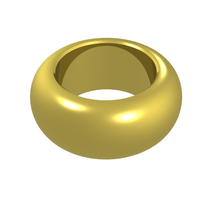 Part 11010 - Minifigure, Utensil Ring 1 x 1 - De BrickPlaats