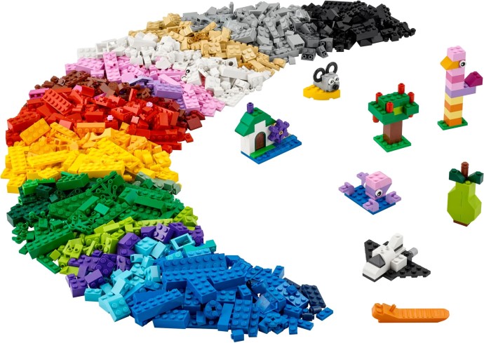 LEGO® Classic Creative Brick Box 11016 Building Kit (1,200 Pieces) - De BrickPlaats