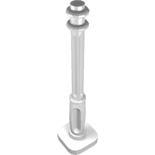 Part 11062 - Support 2 x 2 x 7 Lamp Post, 4 Base Flutes - De BrickPlaats