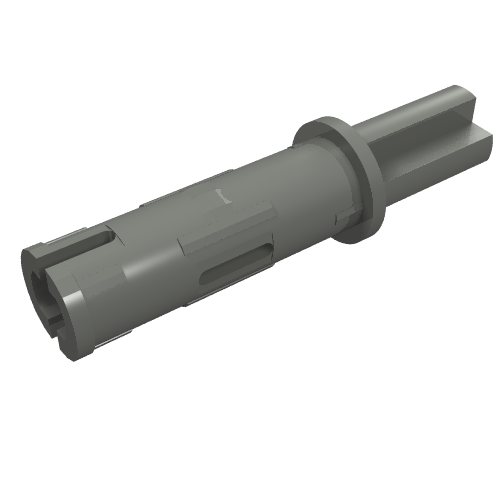 Part 11214 - Technic, Axle 1L with Pin 2L with Friction Ridges - De BrickPlaats