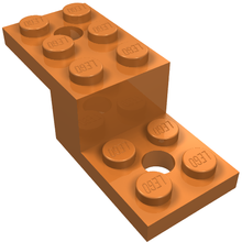 Part 11215 - Bracket 5 x 2 x 1 1/3 with 2 Holes - De BrickPlaats