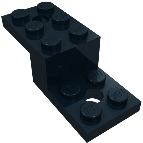 Part 11215 - Bracket 5 x 2 x 1 1/3 with 2 Holes - De BrickPlaats