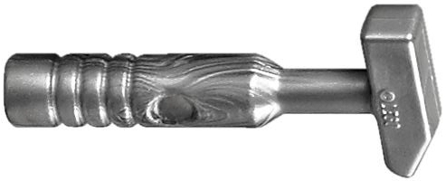 Part 11402h - Minifigure, Utensil Tool Cross Pein Hammer - 3-Rib Handle - De BrickPlaats