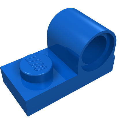 Part 11458 - Plate, Modified 1 x 2 with Pin Hole on Top - De BrickPlaats