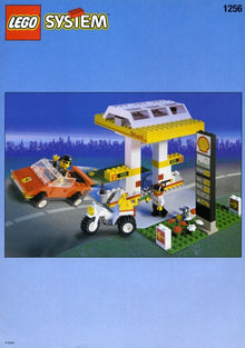 Set 1256 - Shell Petrol Pump - De BrickPlaats
