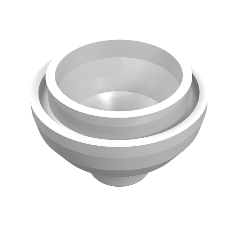 Part 15395 - Brick, Round 2 x 2 Dome Bottom - De BrickPlaats