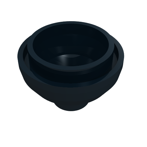 Part 15395 - Brick, Round 2 x 2 Dome Bottom - De BrickPlaats