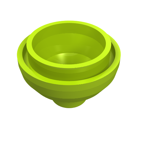 Part 15395 - Brick, Round 2 x 2 Dome Bottom - De BrickPlaats