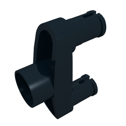Part 15461 - Technic, Pin Connector 3L with 2 Pins and Center Hole - De BrickPlaats