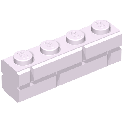 Part 15533 - Brick, Modified 1 x 4 with Masonry Profile - De BrickPlaats