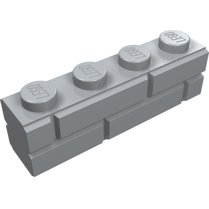 Part 15533 - Brick, Modified 1 x 4 with Masonry Profile - De BrickPlaats