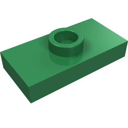 Part 15573 - Plate, Modified 1 x 2 with 1 Stud with Groove and Bottom Stud Holder (Jumper) - De BrickPlaats