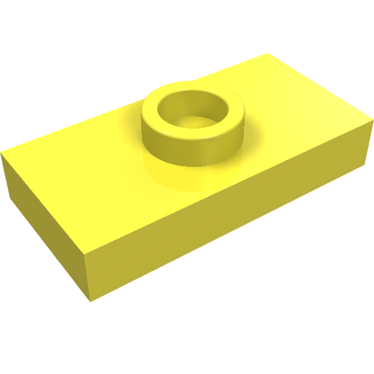 Part 15573 - Plate, Modified 1 x 2 with 1 Stud with Groove and Bottom Stud Holder (Jumper) - De BrickPlaats