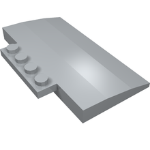 Part 15625 - Slope, Curved 5 x 8 x 2/3 with 4 Studs - De BrickPlaats