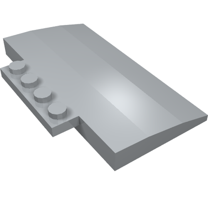 Part 15625 - Slope, Curved 5 x 8 x 2/3 with 4 Studs - De BrickPlaats