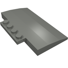 Part 15625 - Slope, Curved 5 x 8 x 2/3 with 4 Studs - De BrickPlaats