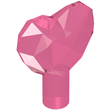 Part 15745 - Rock 1 x 1 Jewel Heart Shaped - De BrickPlaats