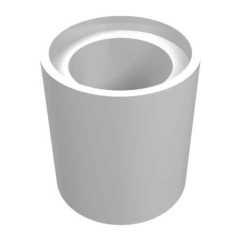 Part 18654 - Technic, Liftarm Thick 1 x 1 (Spacer) - De BrickPlaats