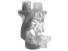 Part 19859pb03 - Lower Body, Ghost with Marbled Dark Bluish Gray Pattern - De BrickPlaats