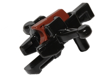 Part 20105c02 - Minifigure, Weapon Crossbow with Mini Blaster / Shooter with Reddish Brown Trigger (20105 / 15392) - De BrickPlaats