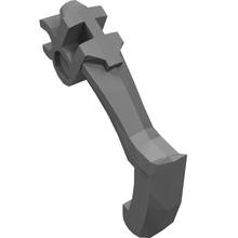Part 20252 - Bionicle Weapon Claw - Bent and Notched with Clip - De BrickPlaats