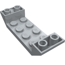 Part 22889 - Slope, Inverted 45 6 x 2 Double with 2 x 4 Cutout - De BrickPlaats