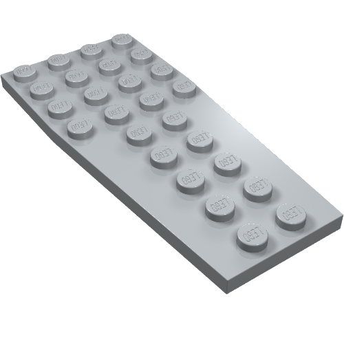 Part 2413 - Wedge, Plate 4 x 9 without Stud Notches - De BrickPlaats