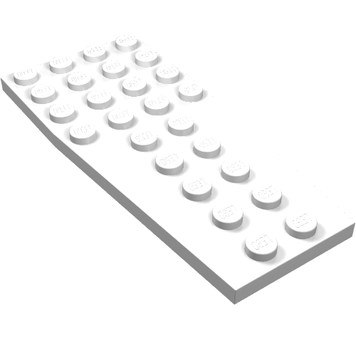 Part 2413 - Wedge, Plate 4 x 9 without Stud Notches - De BrickPlaats