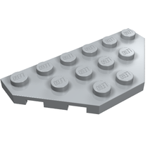 Part 2419 - Wedge, Plate 3 x 6 Cut Corners - De BrickPlaats