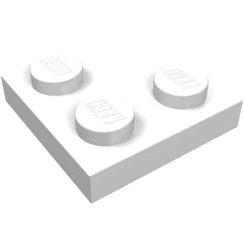 Part 2420 - Plate 2 x 2 Corner - De BrickPlaats