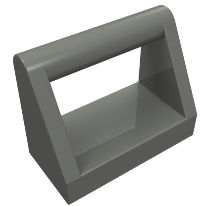 Part 2432 - Tile, Modified 1 x 2 with Bar Handle - De BrickPlaats