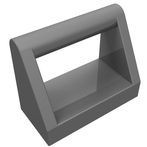 Part 2432 - Tile, Modified 1 x 2 with Bar Handle - De BrickPlaats