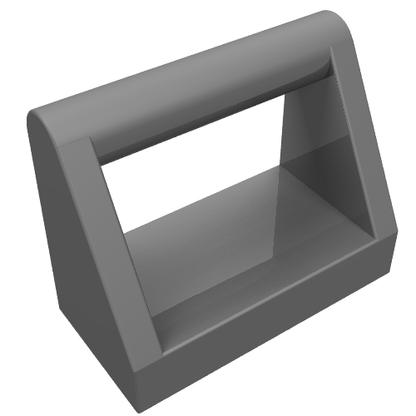 Part 2432 - Tile, Modified 1 x 2 with Bar Handle - De BrickPlaats