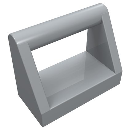 Part 2432 - Tile, Modified 1 x 2 with Bar Handle - De BrickPlaats