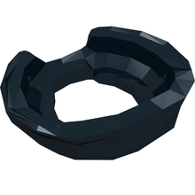 Part 24504 - Minifigure Ninja Face Scarf with Notch in Back - De BrickPlaats