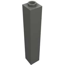 Part 2453a - Brick 1 x 1 x 5 - Blocked Open Stud or Hollow Stud - De BrickPlaats