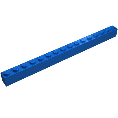 Part 2465 - Brick 1 x 16 - De BrickPlaats
