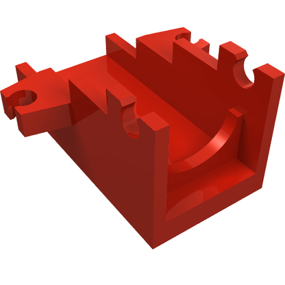 Part 2527 - Projectile Launcher Part, Cannon Base 2 x 4 - De BrickPlaats