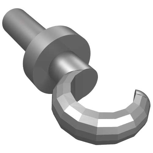 Part 2531 - Hand Pirate Hook - De BrickPlaats