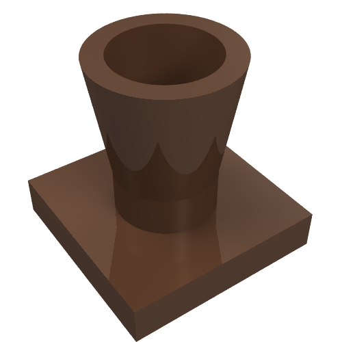 Part 2563 - Plant, Tree Palm Base - De BrickPlaats