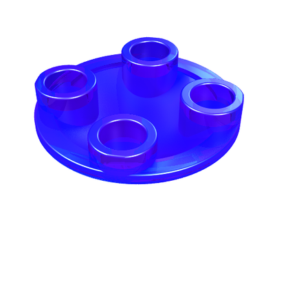 Part 2654 - Plate, Round 2 x 2 with Rounded Bottom (Boat Stud) - De BrickPlaats