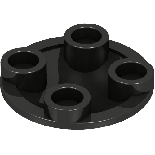Part 2654 - Plate, Round 2 x 2 with Rounded Bottom (Boat Stud) - De BrickPlaats