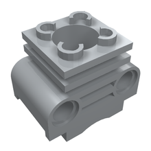 Part 2850b - Technic Engine Cylinder with Bottom Slots - De BrickPlaats