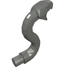 Part 28588 - Snake Head with Open Mouth, Fangs and Curved Neck with Bar - De BrickPlaats