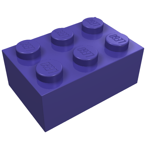 Part 3002 - Brick 2 x 3 - De BrickPlaats